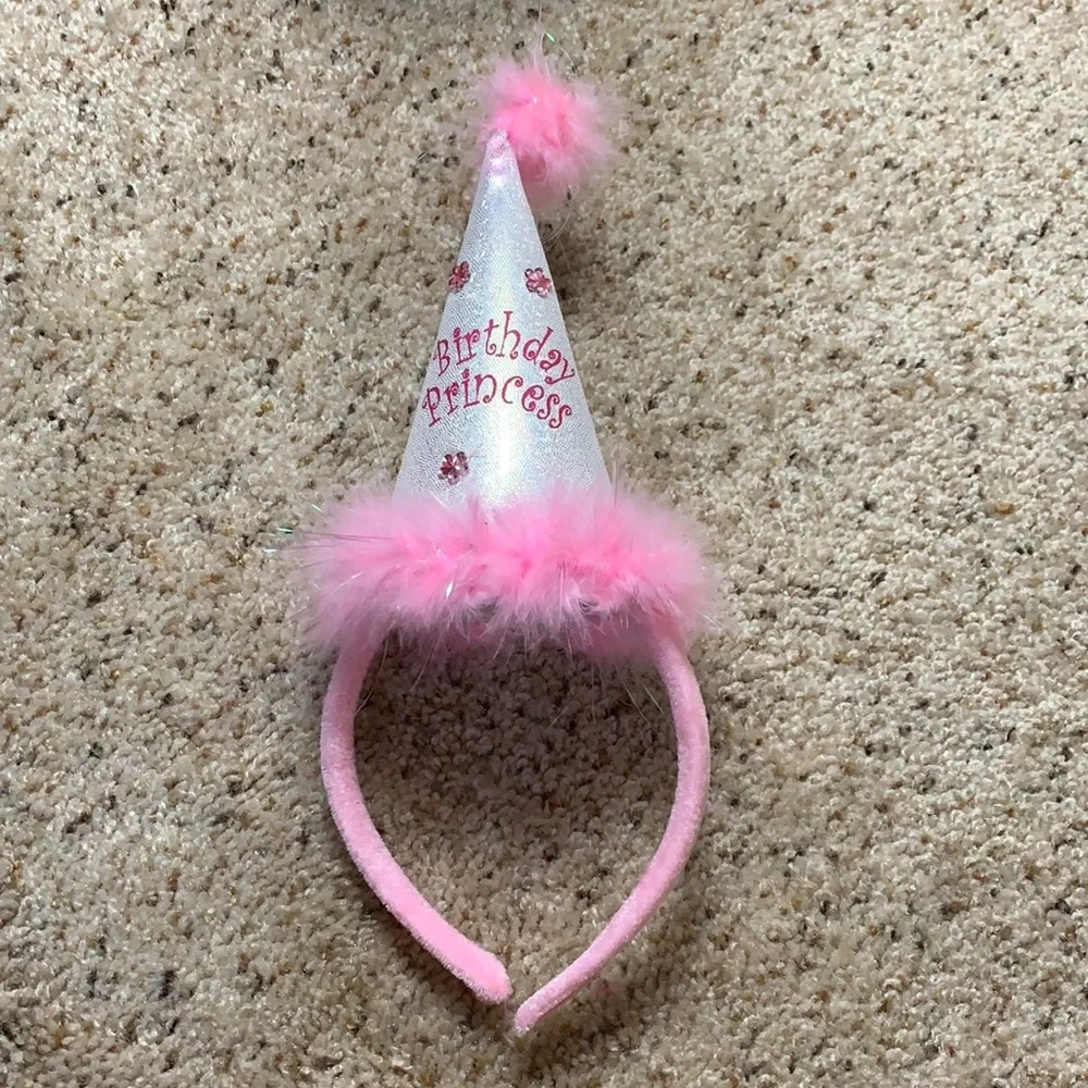 Little Girl Birthday Princess‎ Headband- OS